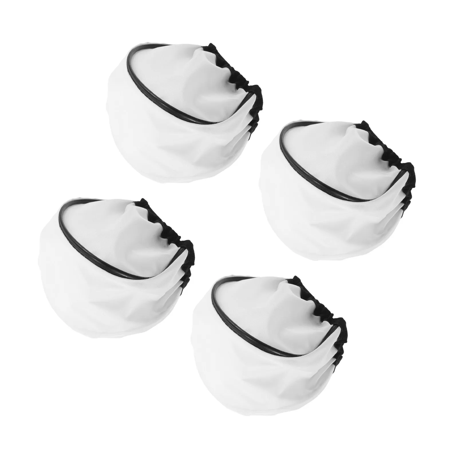 카메라 플래시 램프용 4Pcs 소프트박스 플래시 디퓨저 스튜디오 야외 인물 사진 및 스틸 촬영용 고투과율 소프트 라이트 디퓨저