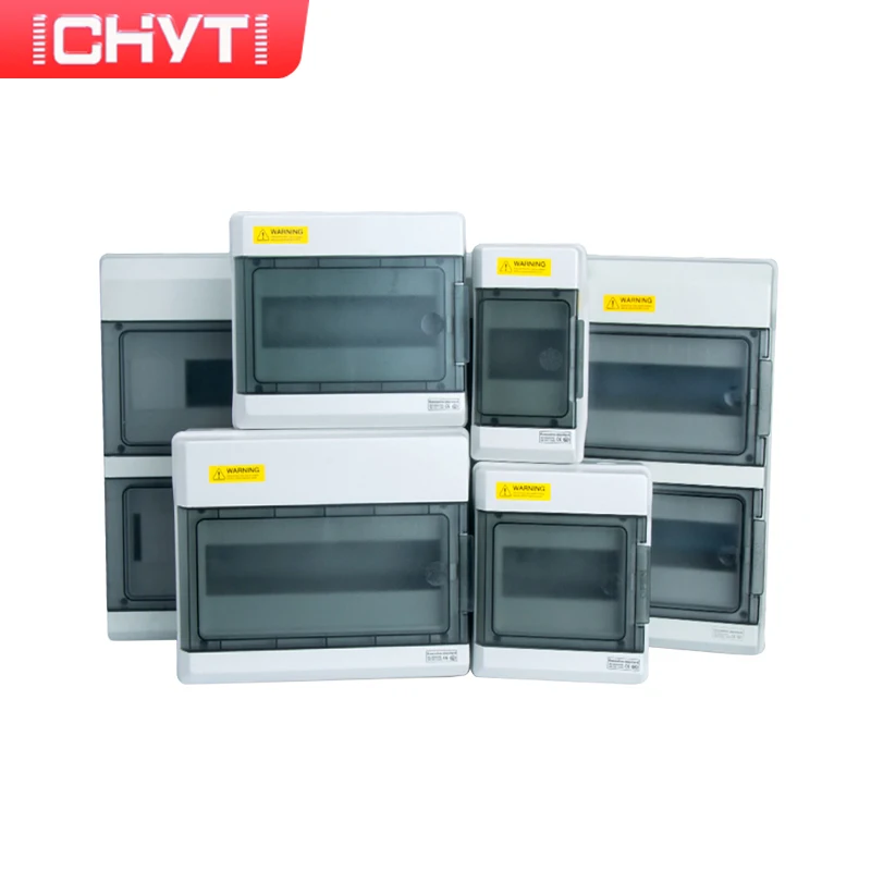 

CHYT Free Shipping SH Series Junction Box 4/6/9/12/18/24/36WAY PC Plastic Outdoor Electrical IP66 Waterproof Distribution Box