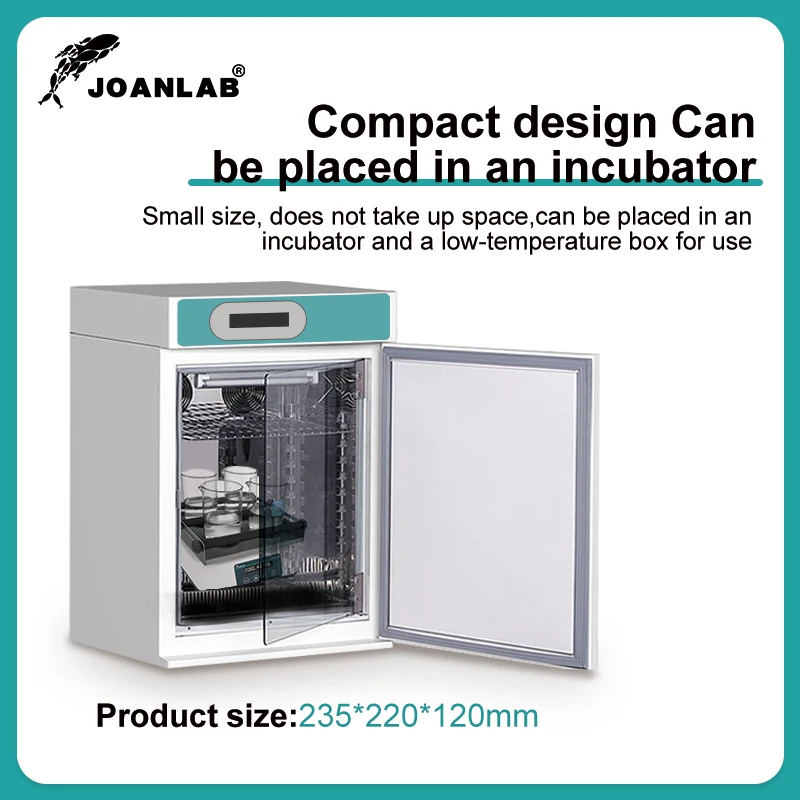 JOANLAB Orbital Shaker Digital Display Orbital Rotator Shaker Laboratory Adjustable Speed 200rpm SK-20Pro