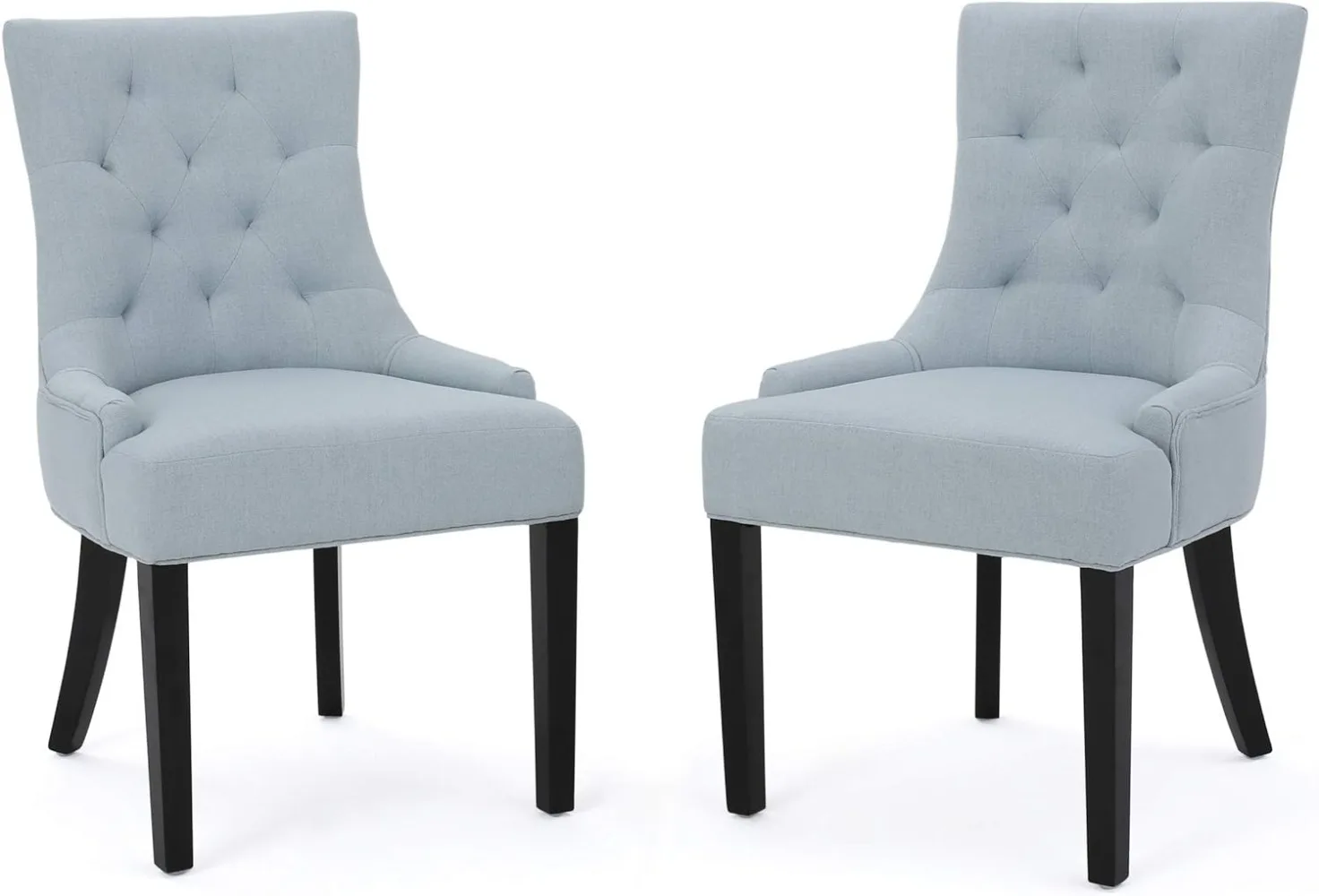 

Christopher Knight Home Hayden Fabric Dining Chairs, 2-Pcs Set, Wood