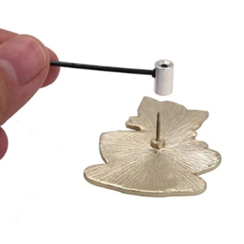 

50 Pcs Brooch Card Caps Special Wrench Screw Badge Accessories Accessories