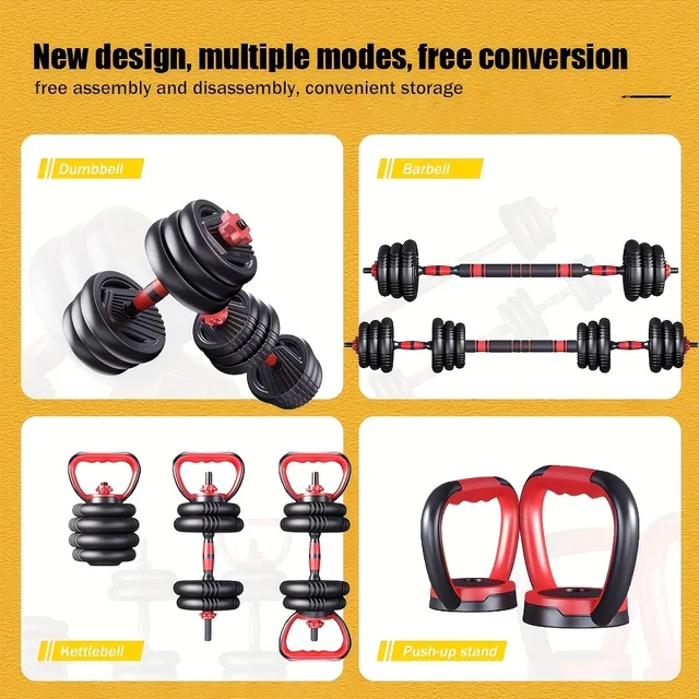 4-in-1 Adjustable Dumbbell Set 2