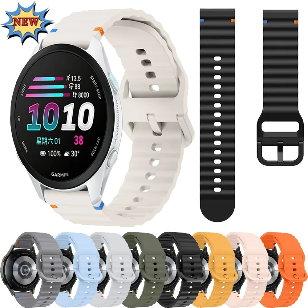 Wave Silicone Sports Wristband Strap - Premium Adjustable Fit, Multiple Size Options