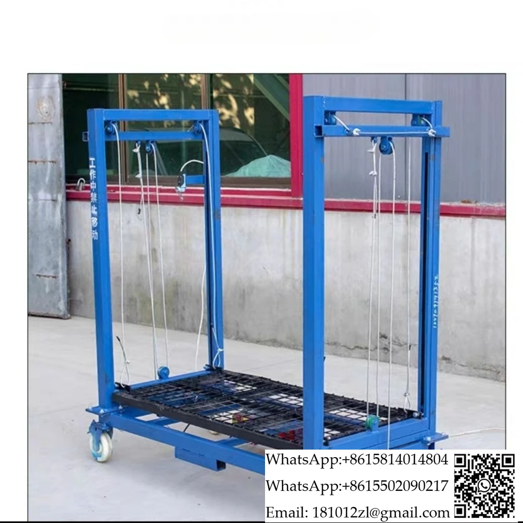Electric scaffolding lifting platform disassembly lift home decoration site construction portable mobile hoist