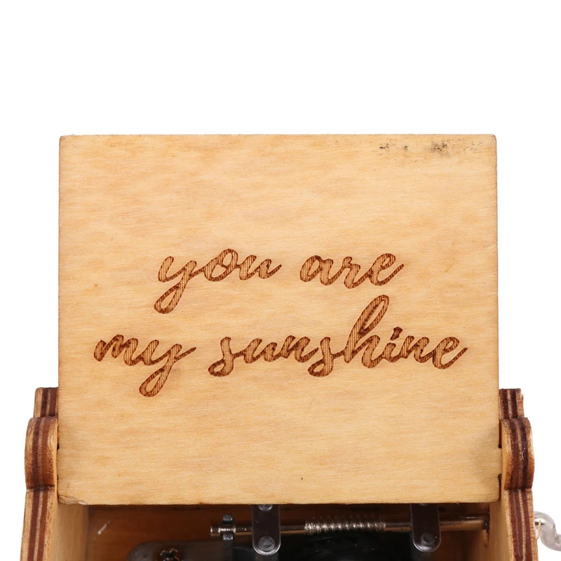 Wood Music Boxes, Wooden Sunshine Musical Box Gifts