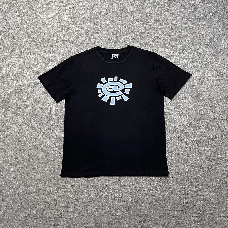 

Свободная хлопковая футболка с коротким рукавом для мужчин и женщин