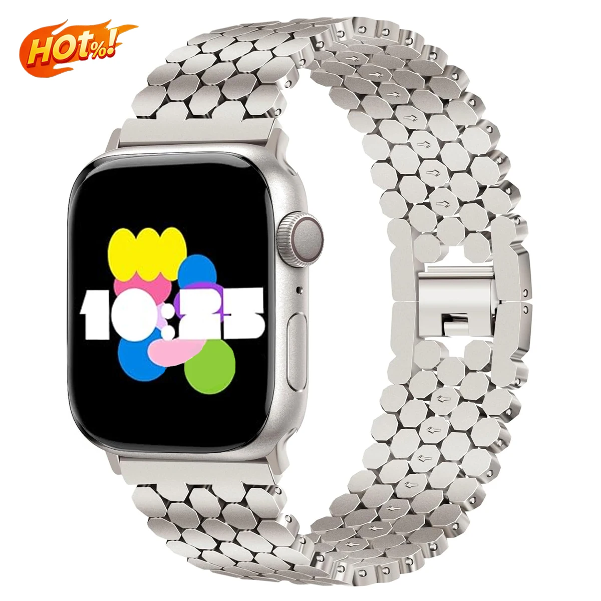 Stainless Steel Watch Band Bracelet - Premium Wristband Replacement
