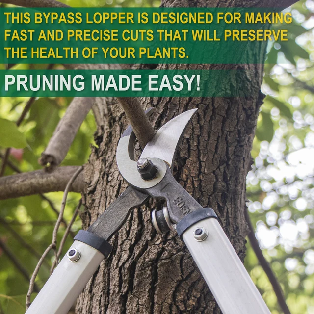 Sk5 Acél Hosszú Metsző Kerti Ág Olló Szerszámok Csúszásgátló Markolat Kézi Kertészeti Gyümölcsfák - Image 5