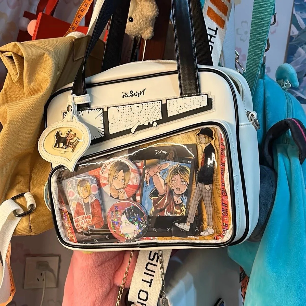 【IDANG CLUB】韓国人気★ Ita School Bag (Medium) IDANG CLUB】school medium bag (idang club/ショルダーバッグ