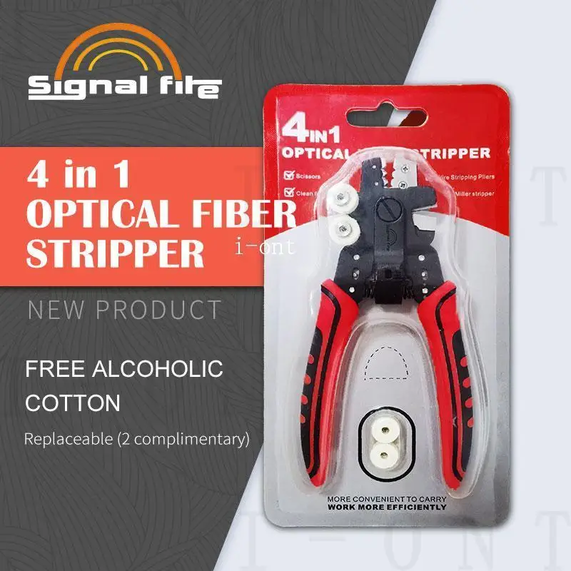 Free shipping OFS-04 fiber optic wire stripper four-in-one wire stripper high quality Multifunctional fiber stripper