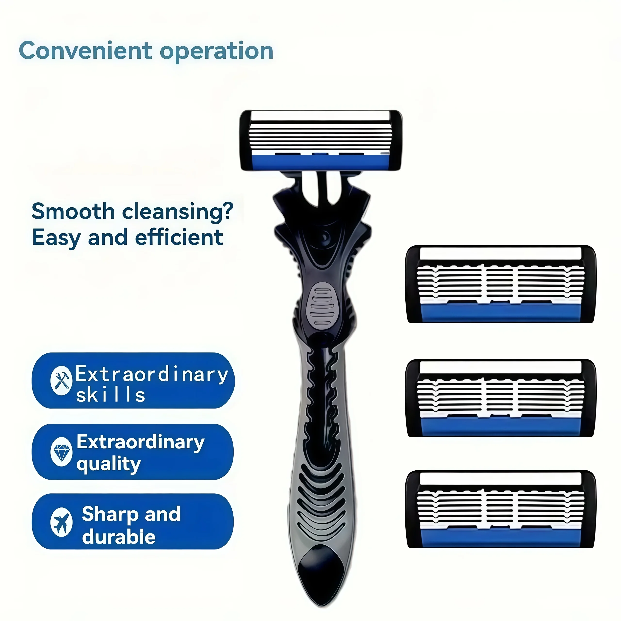 Precision 6-Layer Safety Razor