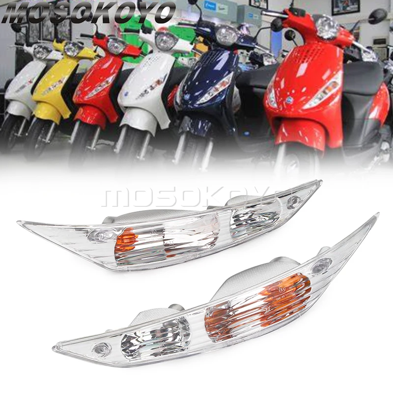 Scooter Indicatore Di Direzione Anteriore Indicatore Luminoso Lampada Per Zip 2 50Cc 100Cc 125Cc Ssl 25 50 100 125 Cc Ac Cat Lc 4 Tempi 1999-Up