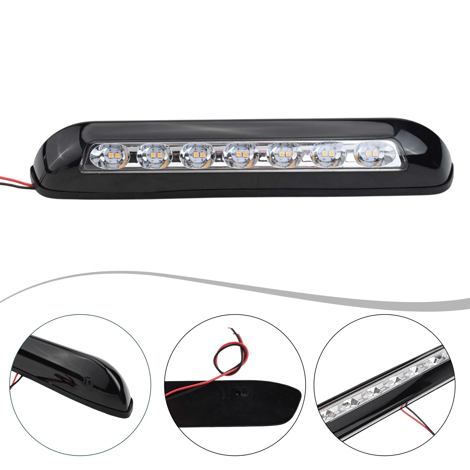 편리한 외부 LED RV LED 조명 변형 없음 빠른 설치 외부 LED 조명 V 방수 보트