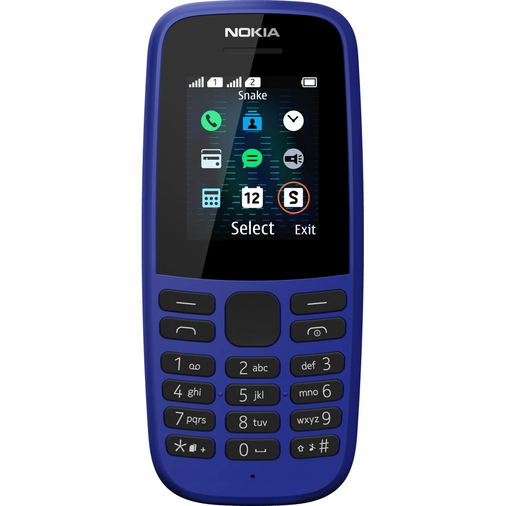 Мобильный телефон Nokia 105 DS/кнопочный телефон/сотовый |