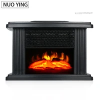 Мини-электрический камин, настольный портативный обогреватель, комнатный обогреватель, обогреватель