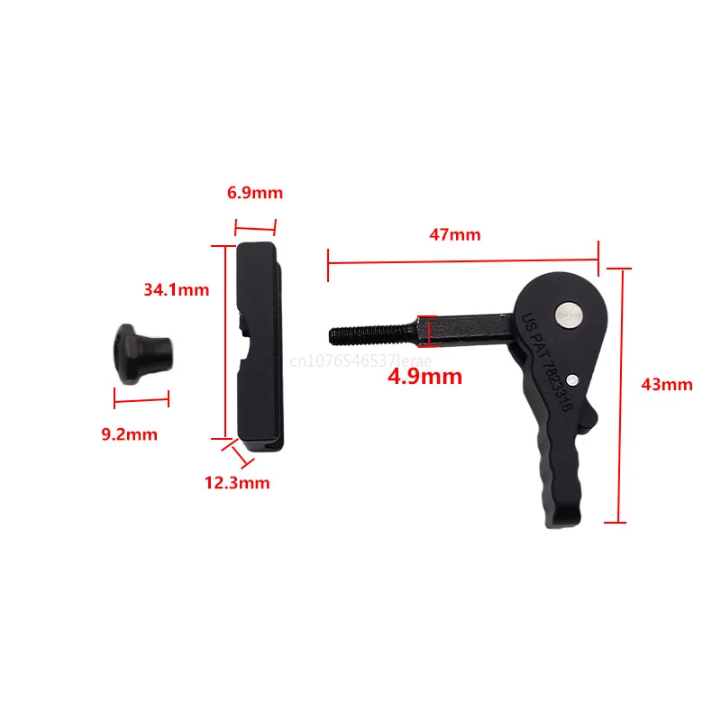 Tactical FAST QD Lever For FTC OMNI And FTC Optic Red Dot Sight UNITY 1.54 inch & 1.93 inch Mounts Airsoft Hunting Mount Plate