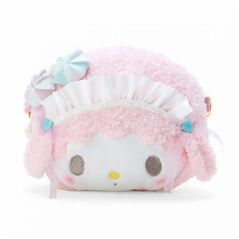 

Sanrio Cosmetic Bag Melody Children Shoulder Handbag Cross Body Storage Bag Adjustable Strap Holiday Pocket Pack Birthday Gifts