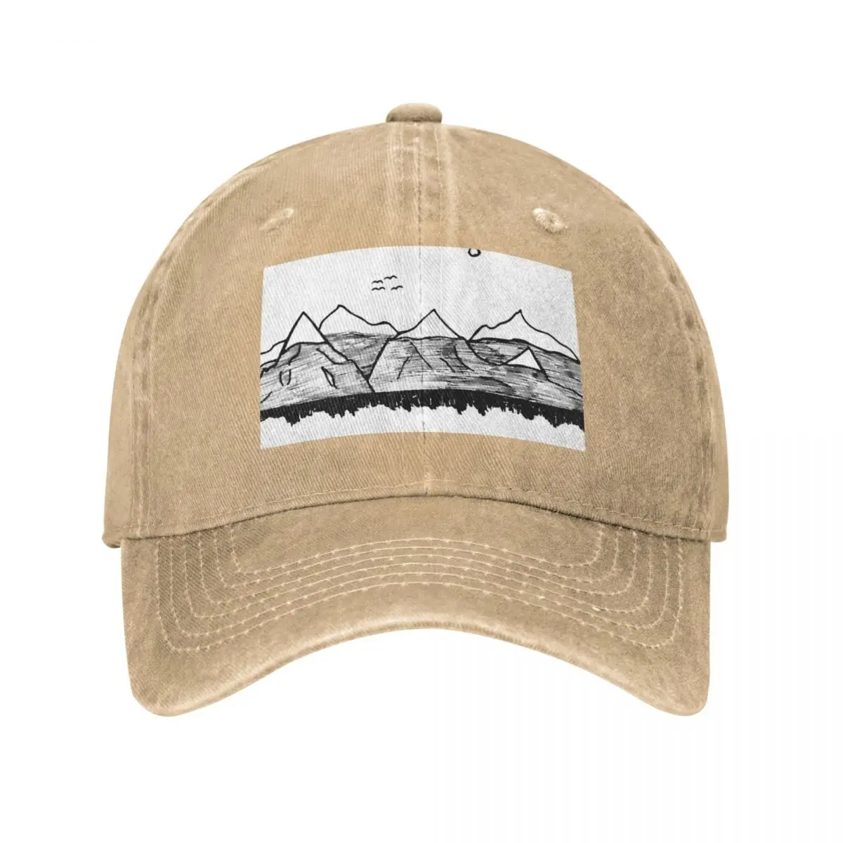 

Mountainscape Cap Cowboy Hat gentleman hat sunhat wild ball hat Brand man caps women hats Men's