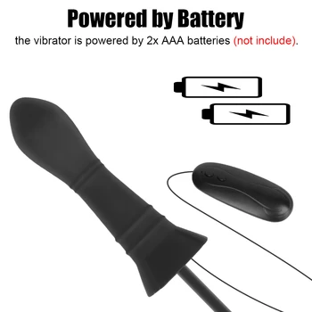 10 Modes Vibrator Anal Plug Female Masturbator 2 In 1 Inflatable Vagina Expander Butt Dilator Sex Toys For Women Men 3