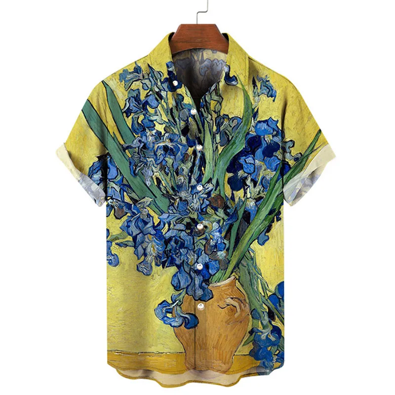 Van Gogh 3D Print Shirt 4