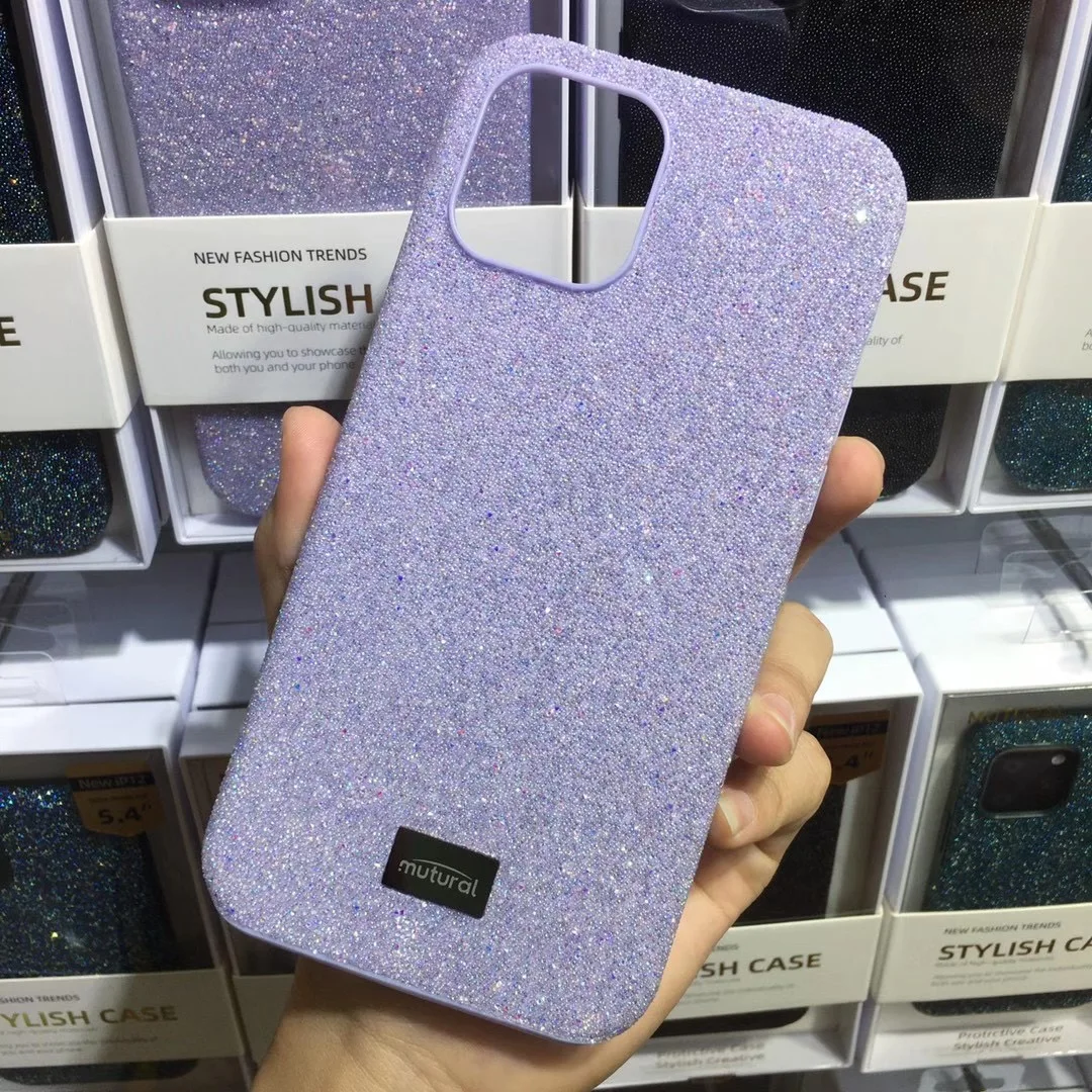 1Pcs/Fashion Glitter Trends Stylish Case Cover For iPhone 13 Pro Max 12