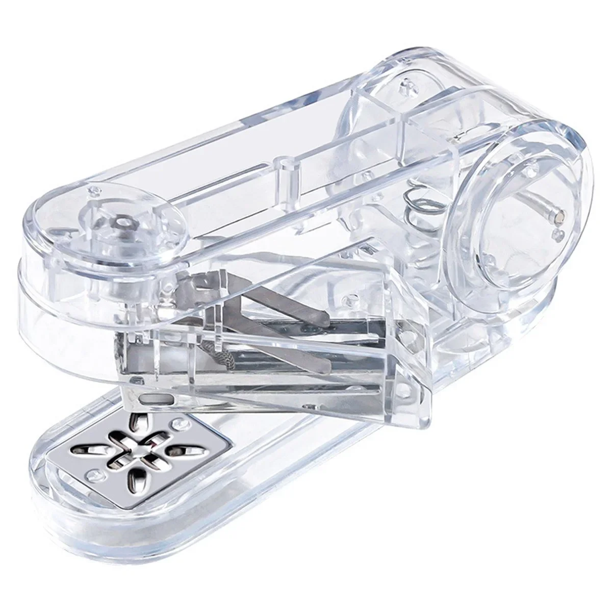 360 회전 스테이플러 - 홈 오피스 학교 학생을 위한 헤비 듀티 데스크탑 수동 제본 펀처 및 스테이플링 도구 패스너