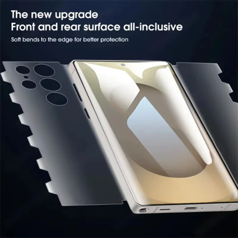 360° Full Body Butterfly Screen Protector - Clear Hydrogel Film (1-5 Pack)