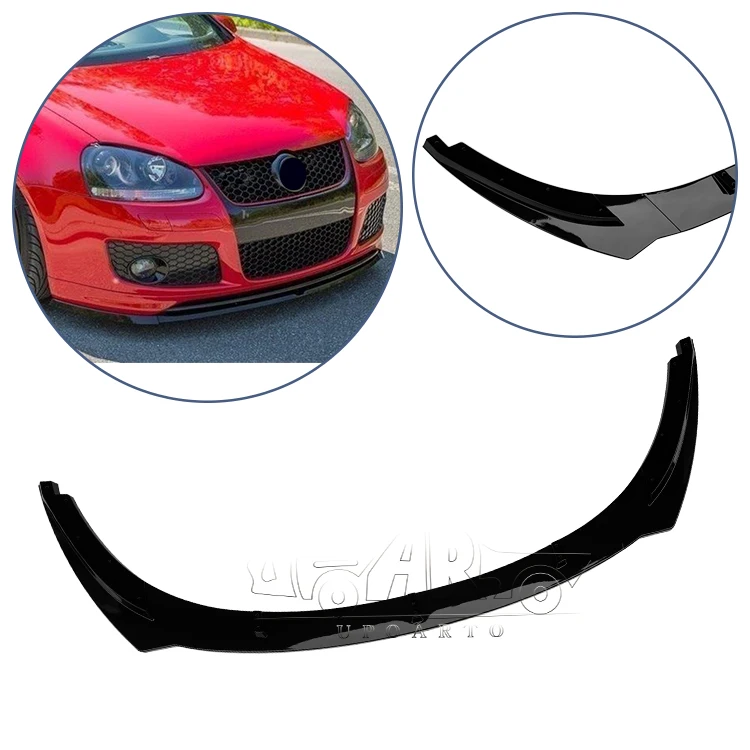 Auto Tuning Body Kit Abs In Fibra Di Carbonio Retrofit Labbro Anteriore Paraurti Spoiler Per Vw Golf 5 Mk5 Gti
