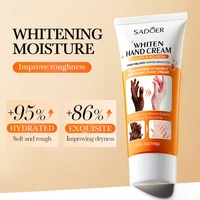 1/2/3 pièces SADOER 100g crème hydratante pour les mains tendre nourrir Non grasse éclaircissant hydratant beauté mains voyage taille soins de la peau 3
