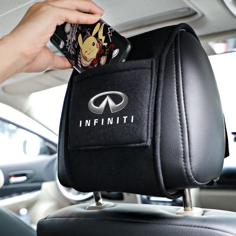 Autostoelhoezensets Voor Infiniti Voor Fx35 Voor Esq Voor Ex25 Voor Jx35 Voor M25 Voor M35 Voor Qx30 Voor Qx50 Voor Qx56 Voor Q50 Aangepaste Accessoires Auto Stoelhoezen(Luxury Black Red 5 seat