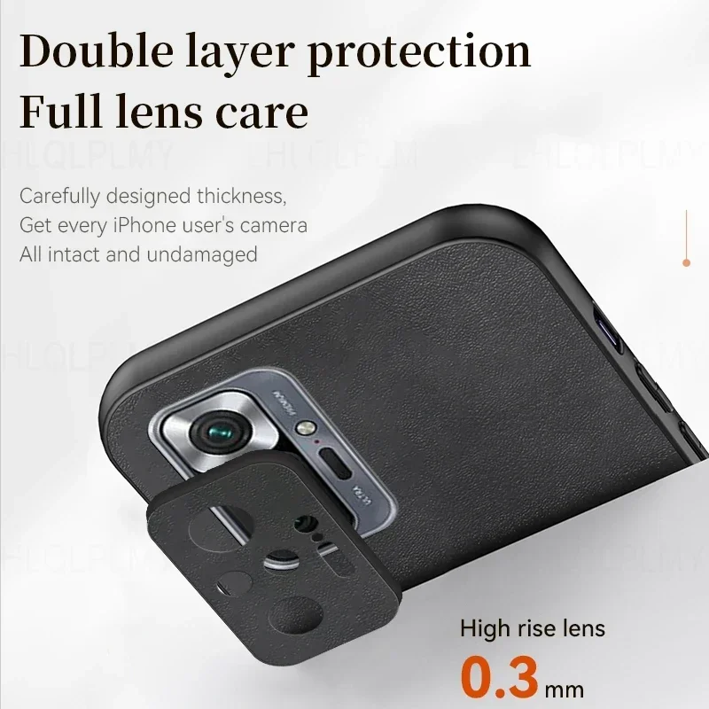 Luxury Sheepskin Leather Soft Case - Premium Matte Finish Cover