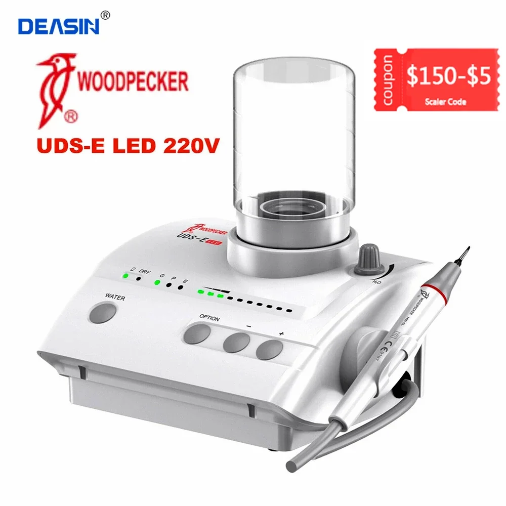 

Scaler Woodpecker Ultrasonic Dental Equipment Ultrasonic Piezo Scaler UDS-E-LED Dental Woodpecker Scaler