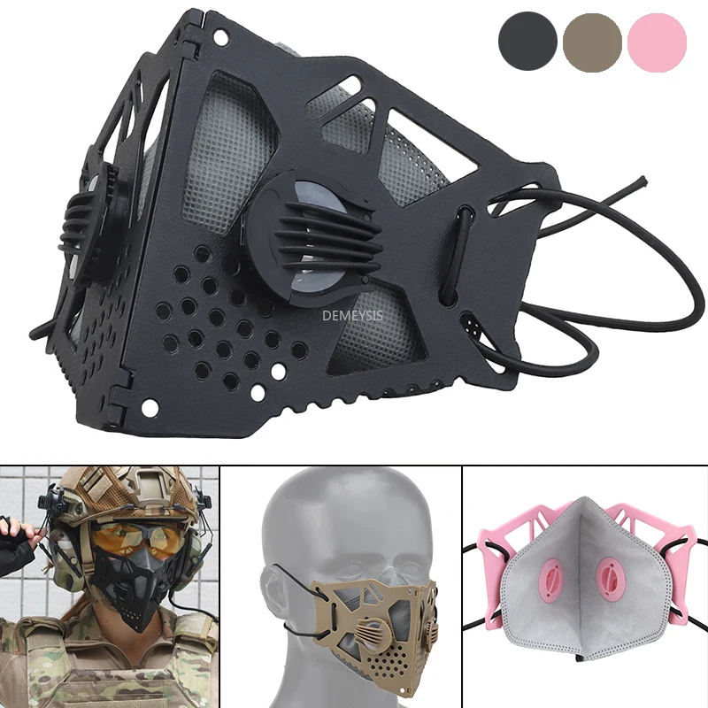 Airsoft Half Mask Dustproof Mask Tactical Masks Training Masks