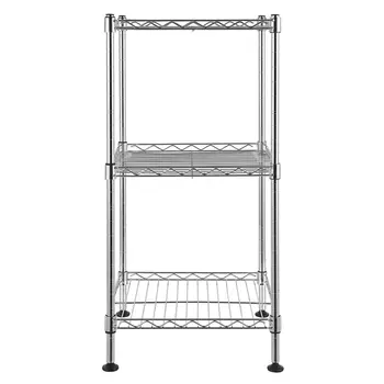 3 Tier Kitchen Rack Utility Storage Organization Kitchen Tools Holder Workstation Shelving Tower 5