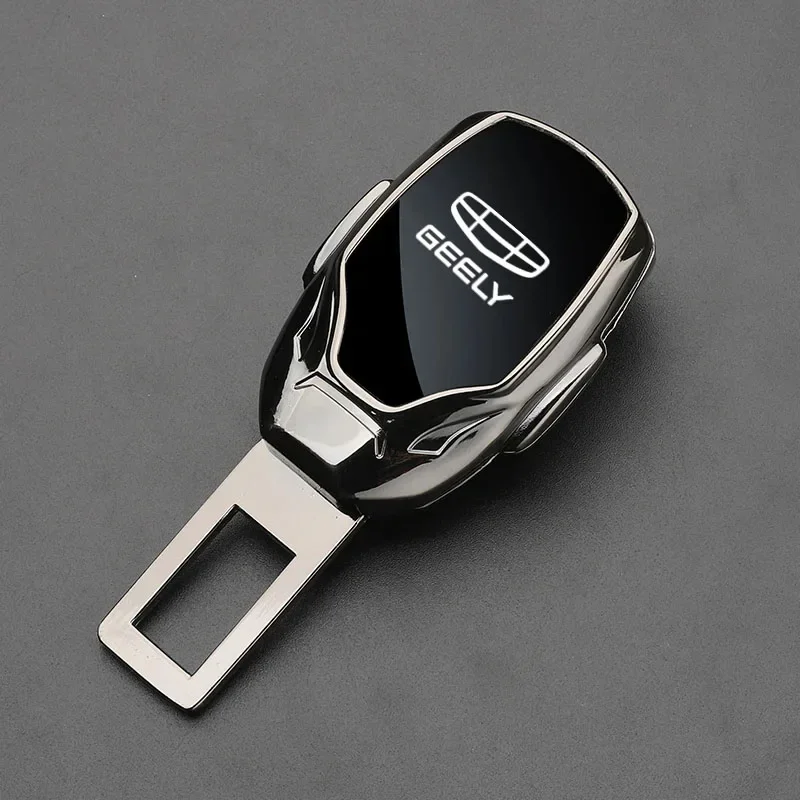 Auto Sitz Gürtel Verlängerung Stecker Metall Sitz Gürtel Clip Einstellbare Extender Für GEELY Coolray Aktie Tugella Atlas GC6 Auto Zubehör