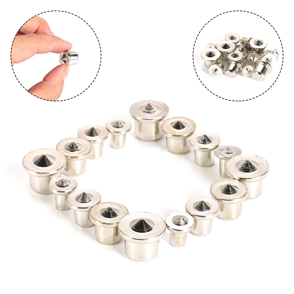 Dowel Centre Point Set Solid Pin Wood Drill Hole Location Tenon Center Woodworking For Hard Soft Wood 16pc
