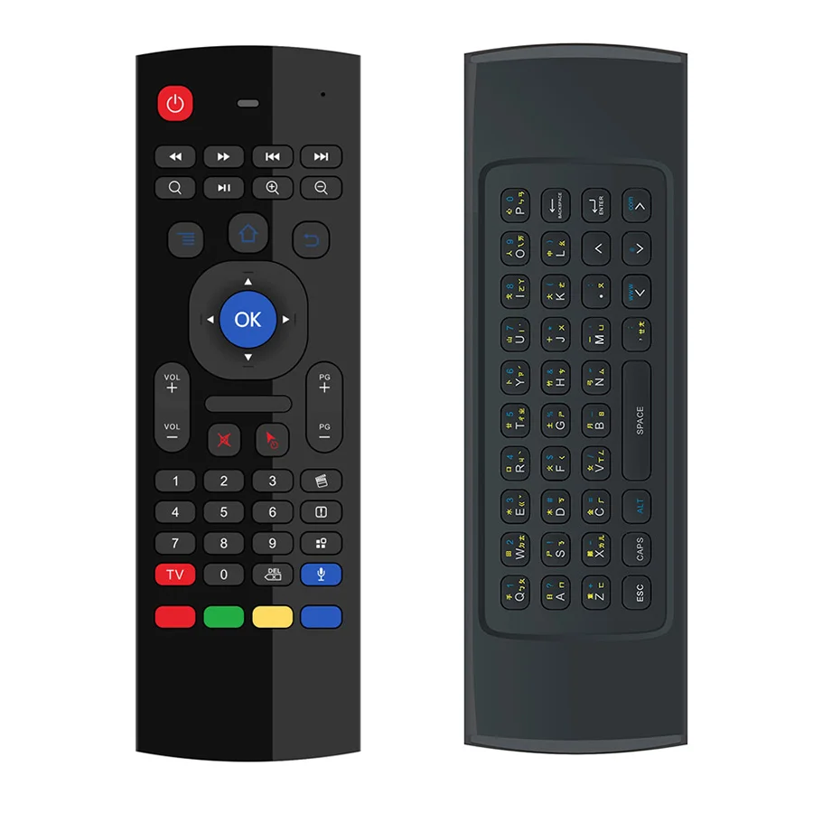 Souris sans fil mini clavier pour smart TV-5
