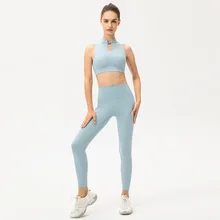  All-in-one Yoga Set Sport Suits Women's Tracksuit Sportswear Elasticity Fitness Workout Training Dance Clothing Gym 