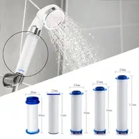 PP Cotton Filter Shower Head Replacement Filters Cartridge Water Purification for Most Hand Held Bath Sprayer Bathroom Accessory 1