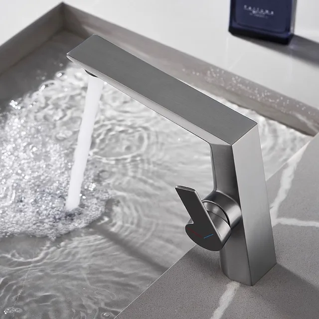 โครเมี่ยม/ปืนสีเทาร้อนและเย็น dual-use ก๊อกน้ําอ่างล้างหน้าห้องน้ําหรูหราอ่างล้างหน้าใต้เคาน์เตอร์อ่างล้างหน้าอ่างล้างหน้า fa 3