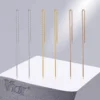 Vnox Delicate Japan Korean Long Tassel Linear Chain Earrings for Women, Stainless Steel Ear Line Threader Dangle Earring 1