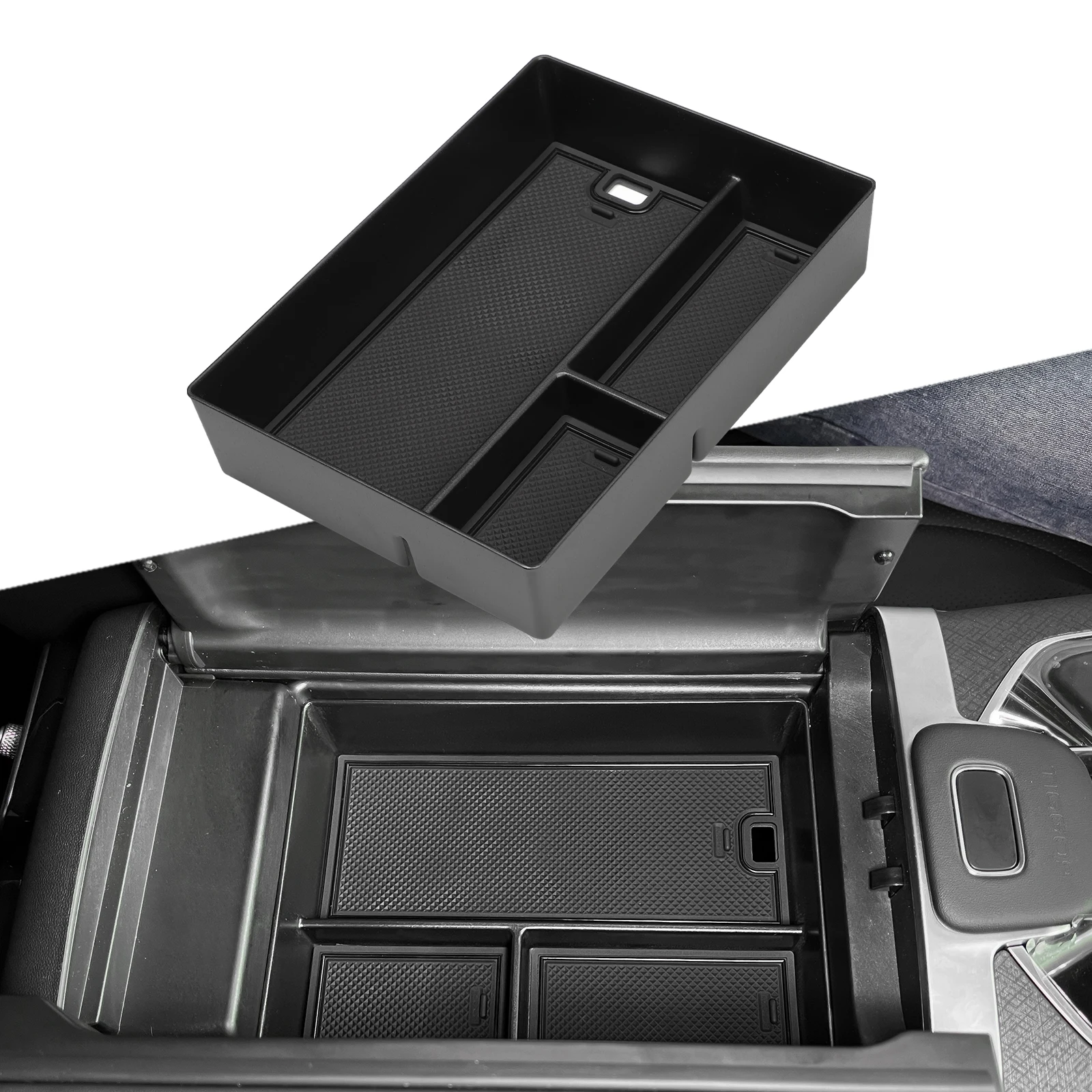 

for Chery Tiggo 9 Center Console Armrest Box Central Storage Tray Organizer Interior Accessories Tidying