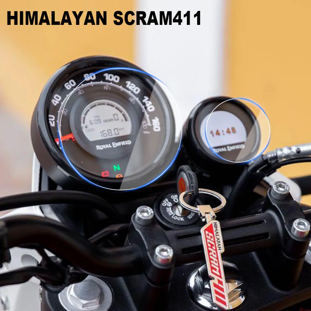 Per Himalayan Scram411 Himalayan Scram 411 2022 2023 Moto Scratch Cluster Schermo Cruscotto Strumento Di Protezione Pellicola