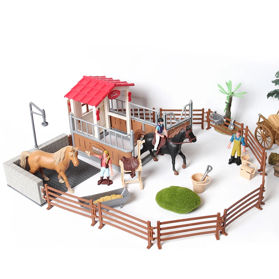 Equestrian Adventure Playset with Riders and Horses - Perfect Christmas or Birthday Gift