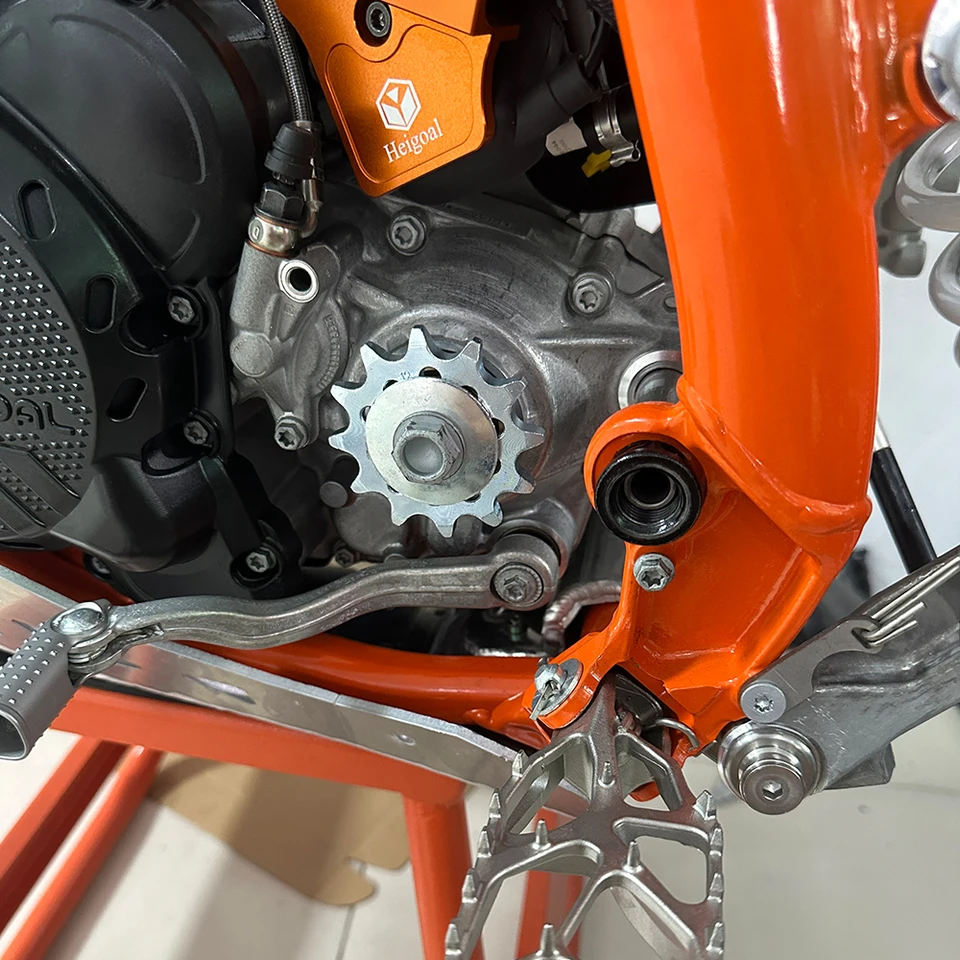 FRITZEL Corona Zackenk&ouml;nig KTM SX/SX-F/EXC/EXC-F, 520 Passo, Arancione