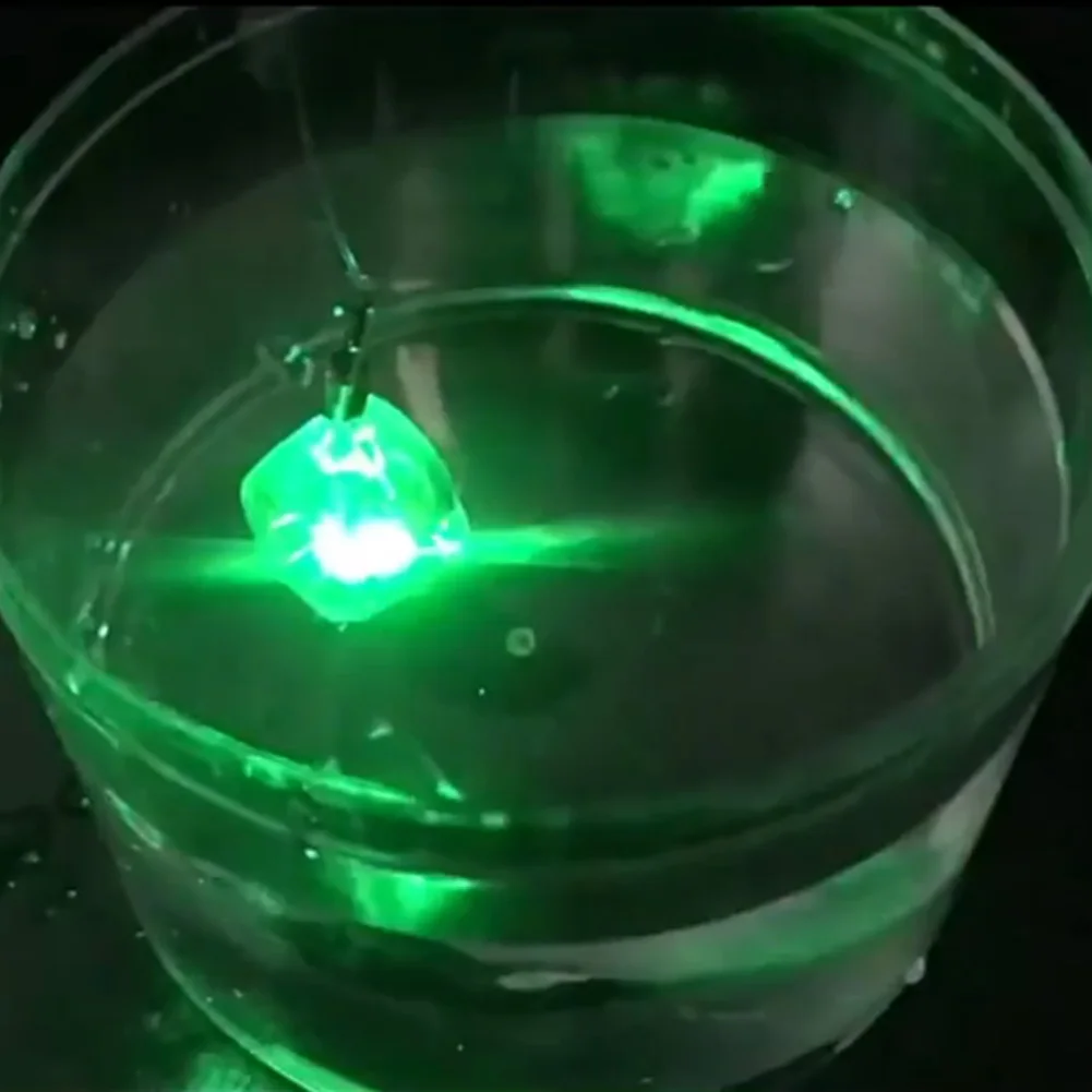 Fishing Luminous Lure Eye Shape Fishing Lure Light LED Waterproof Sensing Deep Drop for Seawater Freshwater for Underwater