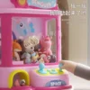 2024 New Mini Grabbing Machine Children's Toy Clip Doll Small Twisted Egg Claw Catch Toy Machines with Music Kids Gifts Toys 3