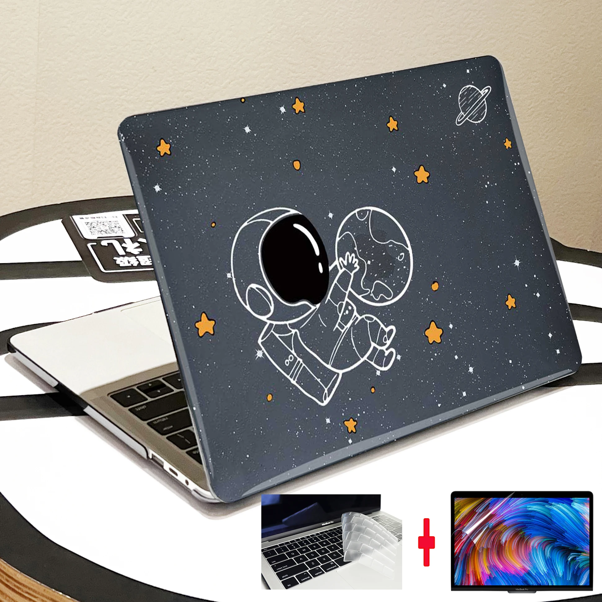 Custodia Per Laptop Con Stampa 3D Per Macbook 2023 Air 13 15 M2 Chip A2681 A2941 A2337 Cover Macbook Pro M1 14 16 Pollici A2289 A2442 A2485 Custodia