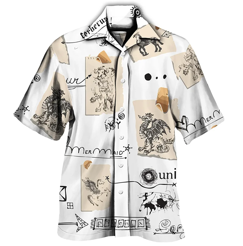 

2023 Men Shirts 3D Letters Print T shirt Short Sleeve Top Summer Casual Loose Couple Shirts Fashion Men's Streetwear Clothes