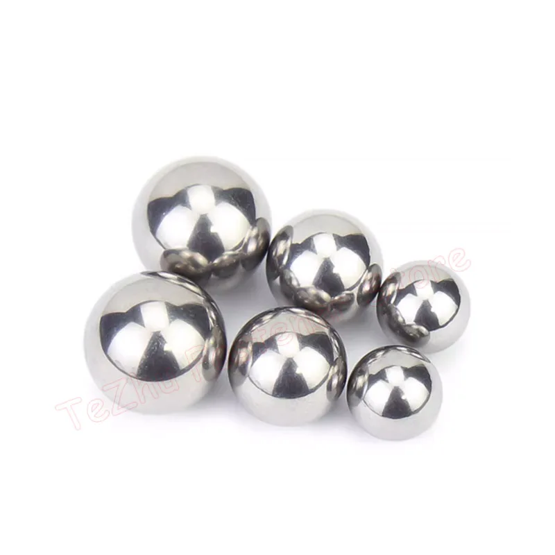Sfere Cuscinetto In Acciaio Inox, 50 Pezzi, Diametri 2-6 Mm, Alta Precisione Per Riparazioni